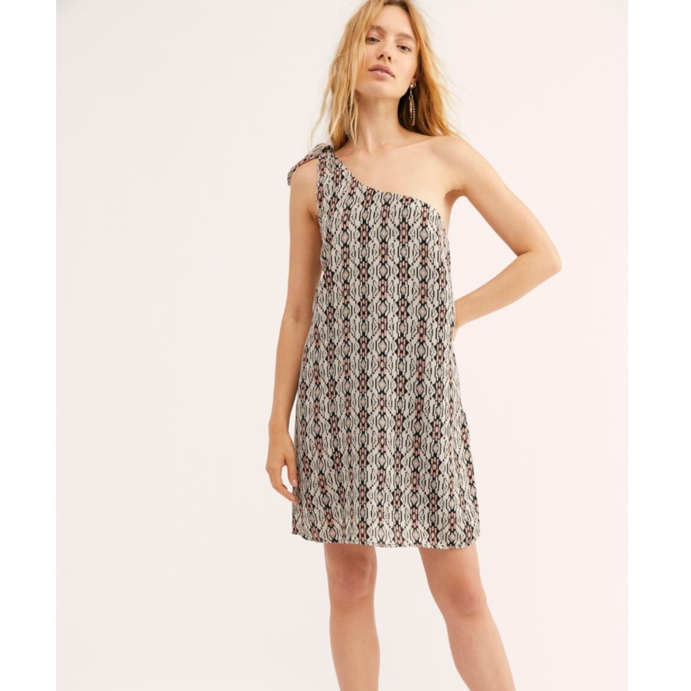 Free People Gaia Mini Dress 10 NEW - Picture 1 of 5